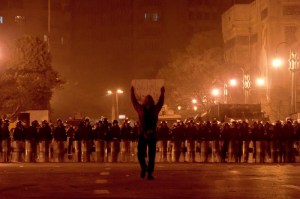 An image from the Egyptian revolution 2 years ago.