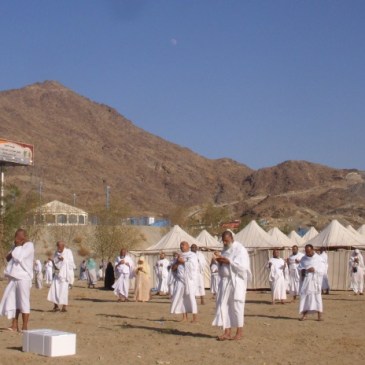 Wuqoof on Arafah during Hajj 2011