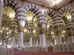 Inside Masjid-an-Nabawi