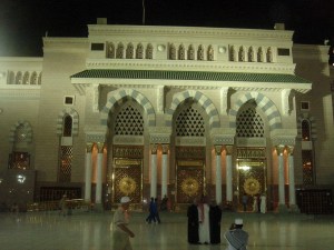 (Expensive) doors at Masjid-an-Nabawi