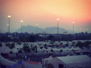 Sunset on the day of Arafah 2013 (Pic by Muhammad Al Shareef)