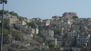 Old houses in Makkah - on the outskirts of the haram area