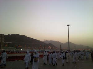 Mina on the final morning of Hajj 1432 (2011)