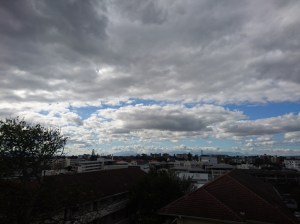 Clouds continued to grace us in July 2018