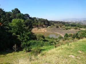 UCT's dam in January 2018